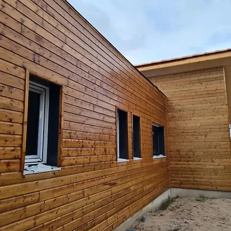 Maison En Bois Chaleureuse Avec Bain Nordique Feriehus Linxe